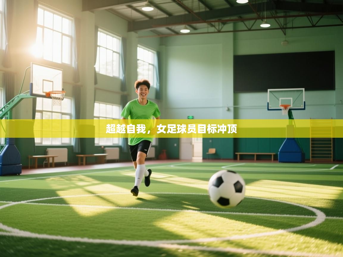 超越自我，女足球员目标冲顶  第1张