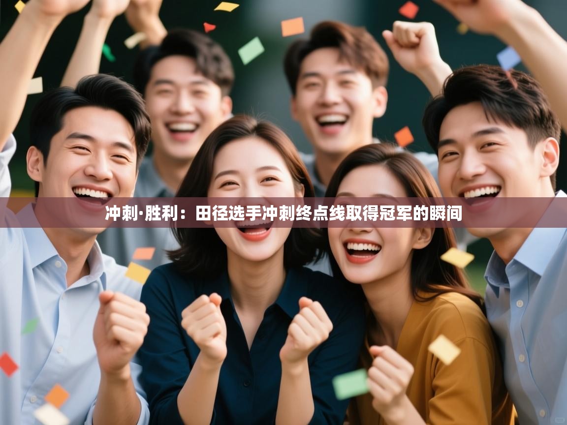 冲刺·胜利：田径选手冲刺终点线取得冠军的瞬间  第2张