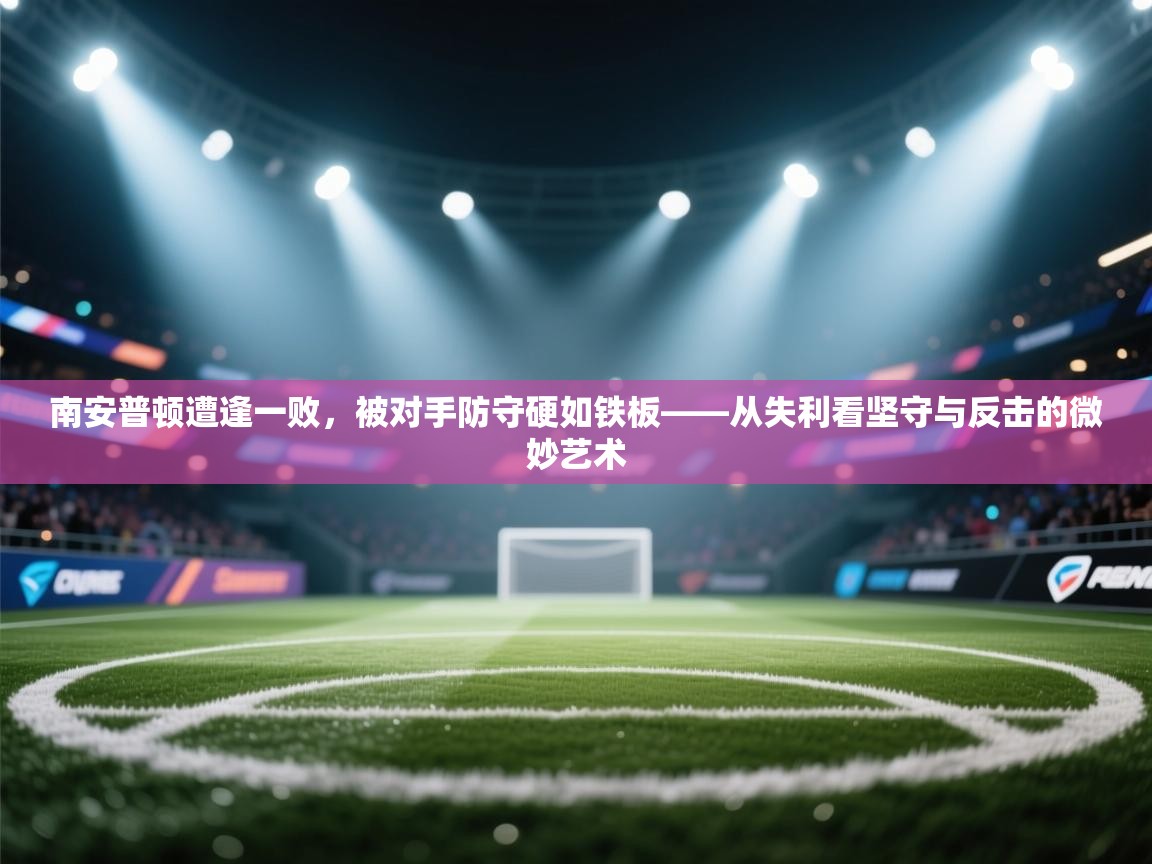 南安普顿遭逢一败，被对手防守硬如铁板——从失利看坚守与反击的微妙艺术  第2张